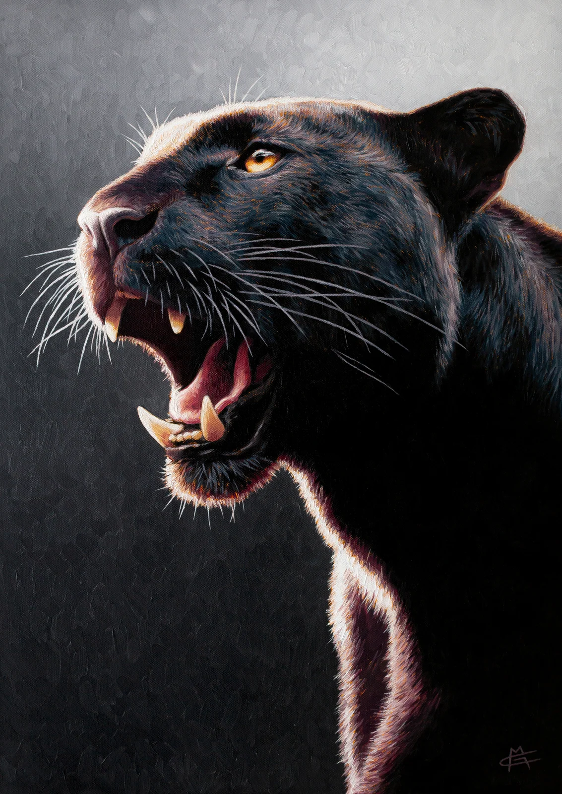 Freedom, Oil on canvas, artwork by Marco Grasso